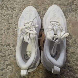 ASICS All-White Athletic Sneakers